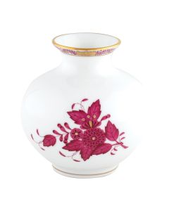 Round Vase - Raspberry