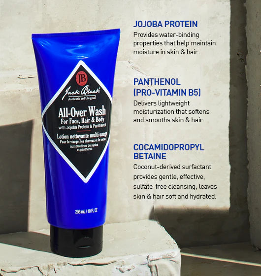 All-Over Wash for Face, Hair & Body