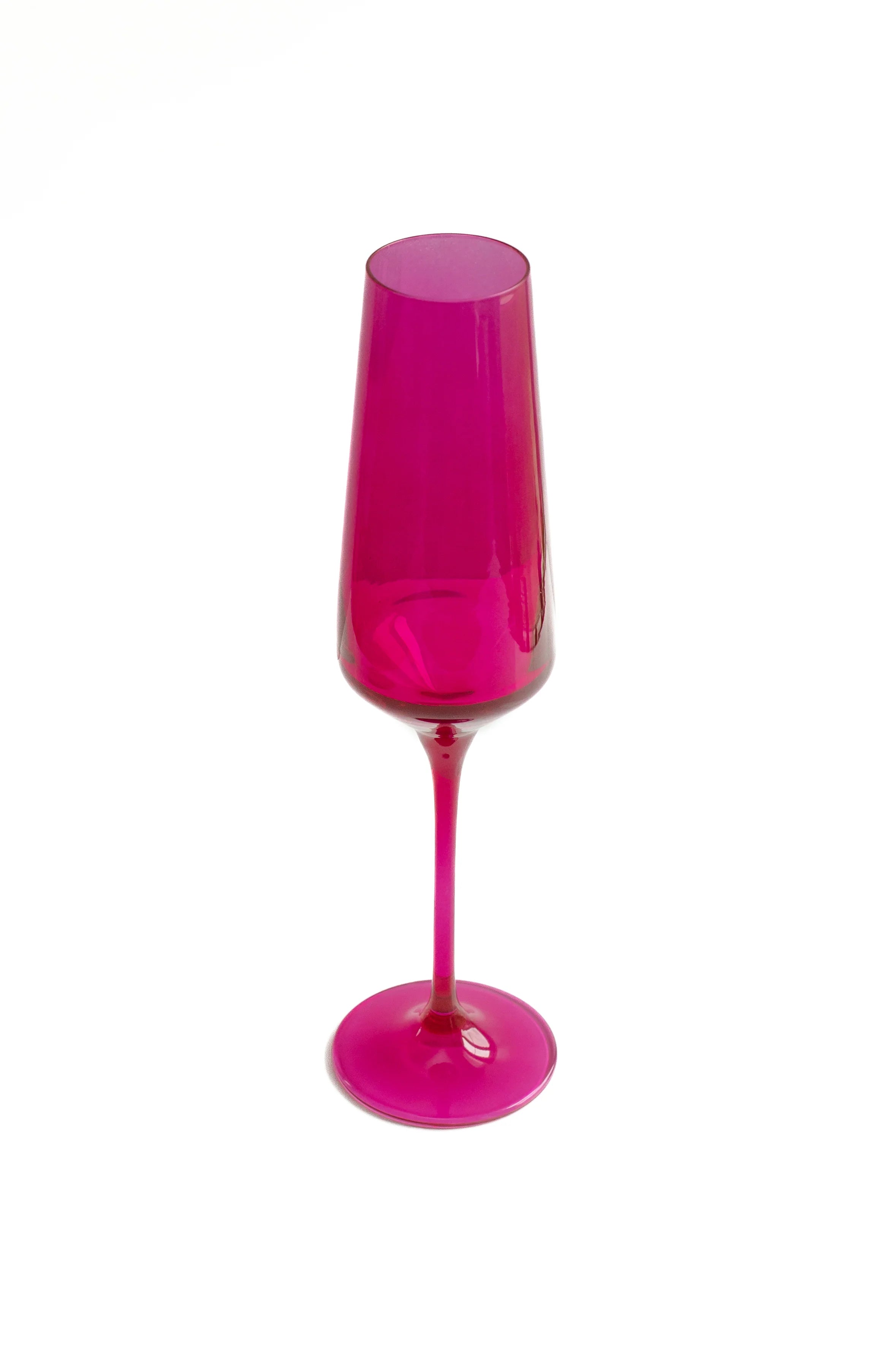 Estelle Champagne Flute - Single - Fuchsia