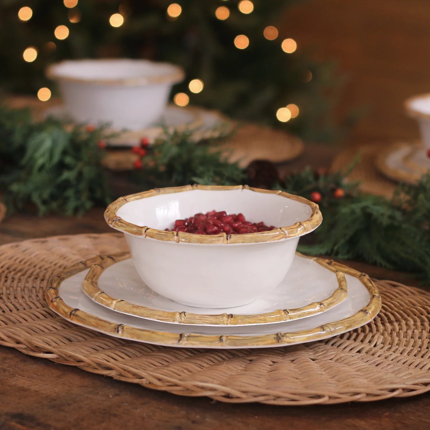 VIDA Bamboo 11" Dinner Plate | Set of 4