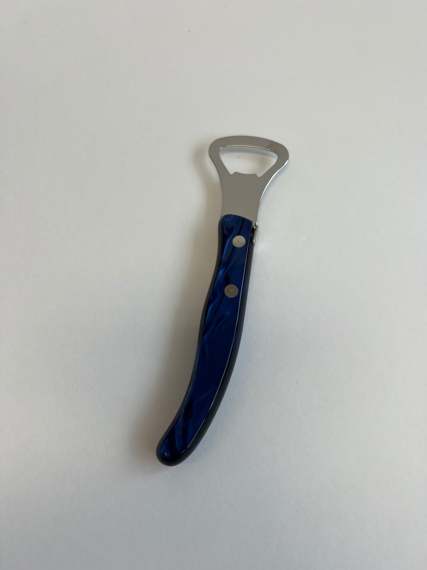 Berlingot Bottle Opener | Blue Handle