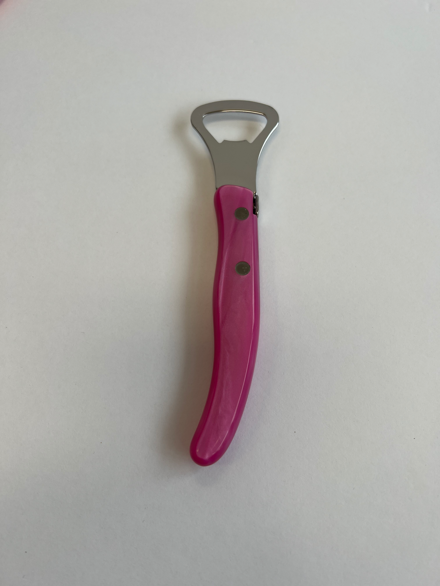 Berlingot Bottle Opener | Pink Handle