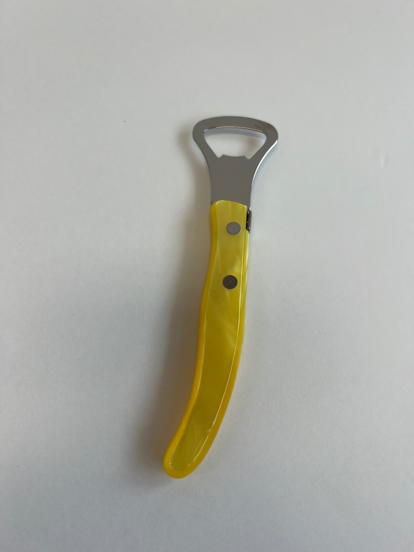 Berlingot Bottle Opener | Yellow Handle