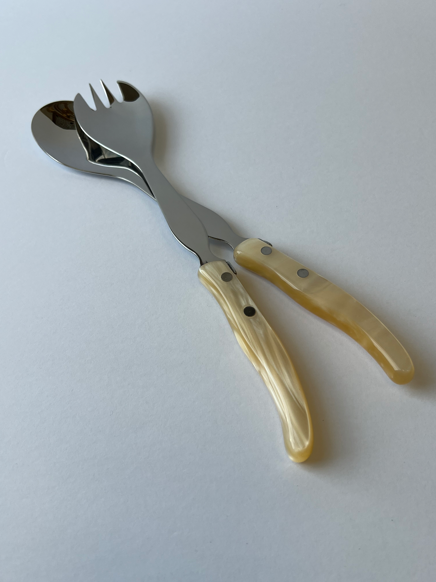 Berlingot Salad Service | Natural Handle