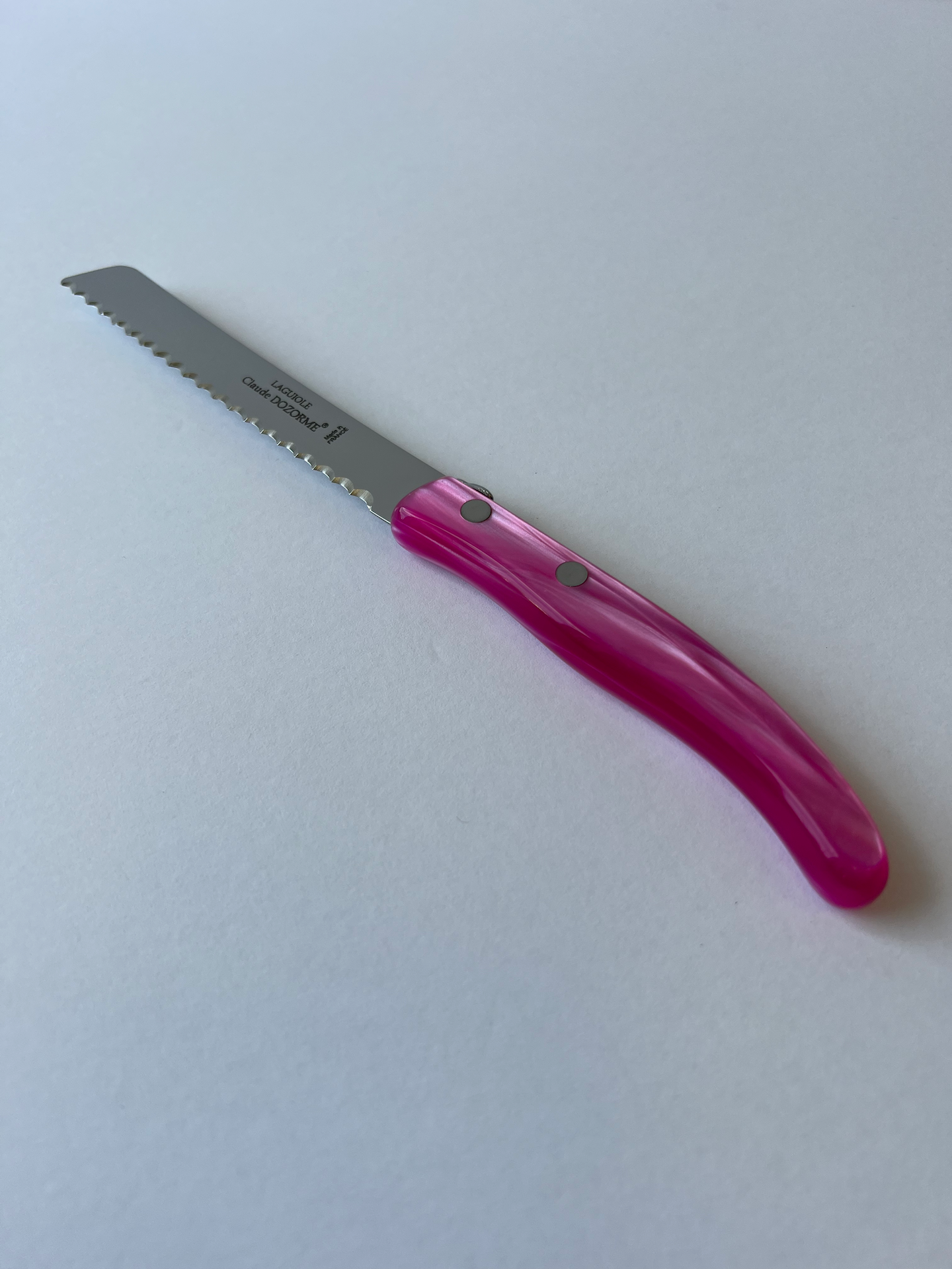 Berlingot Tomato Knife | Pink Handle