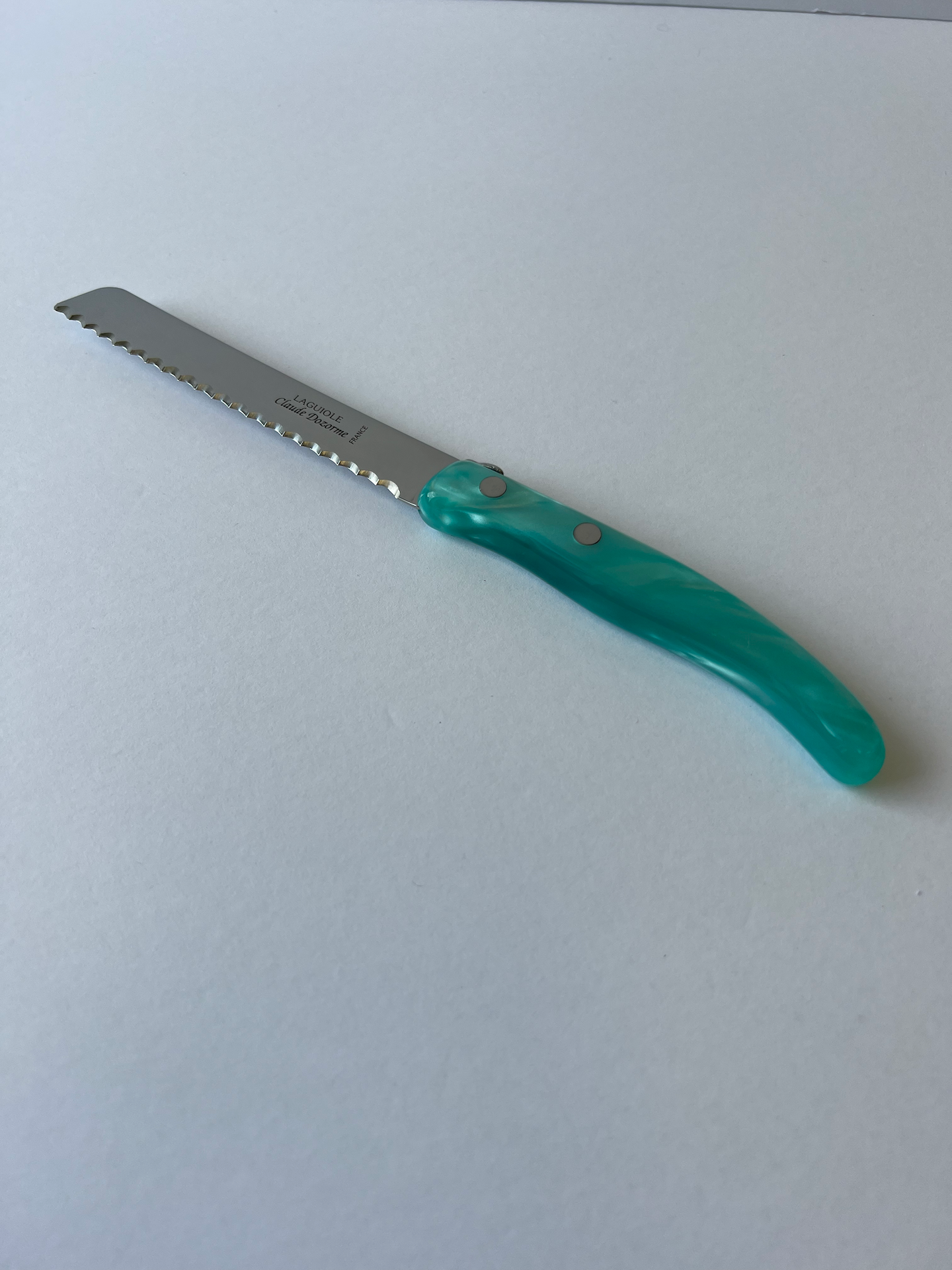 Berlingot Tomato Knife | Turquoise Handle