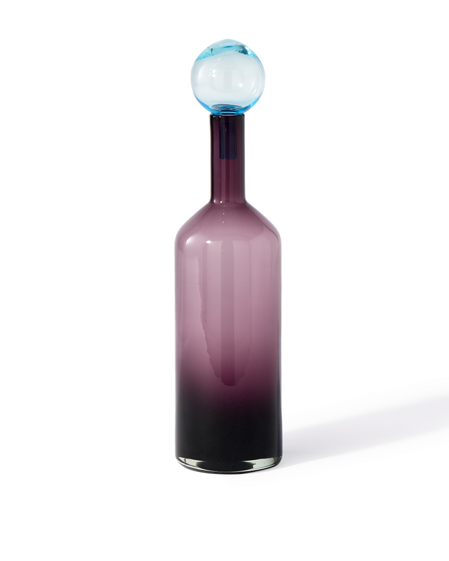 Purple Bubbles & Bottle