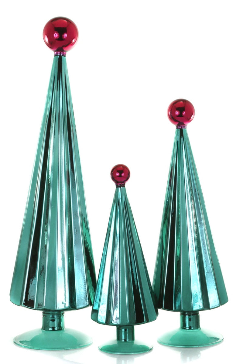 Emerald Pleated Tree