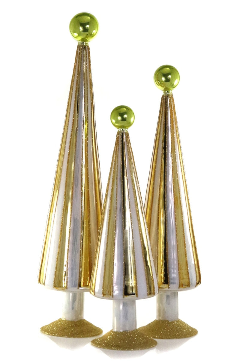 Gold and Chartreuse Carnival Tree