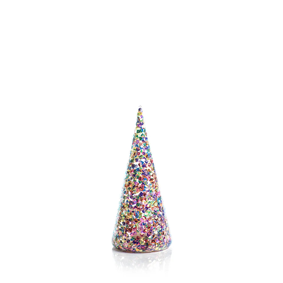 Multicolor Sequin LED Tree