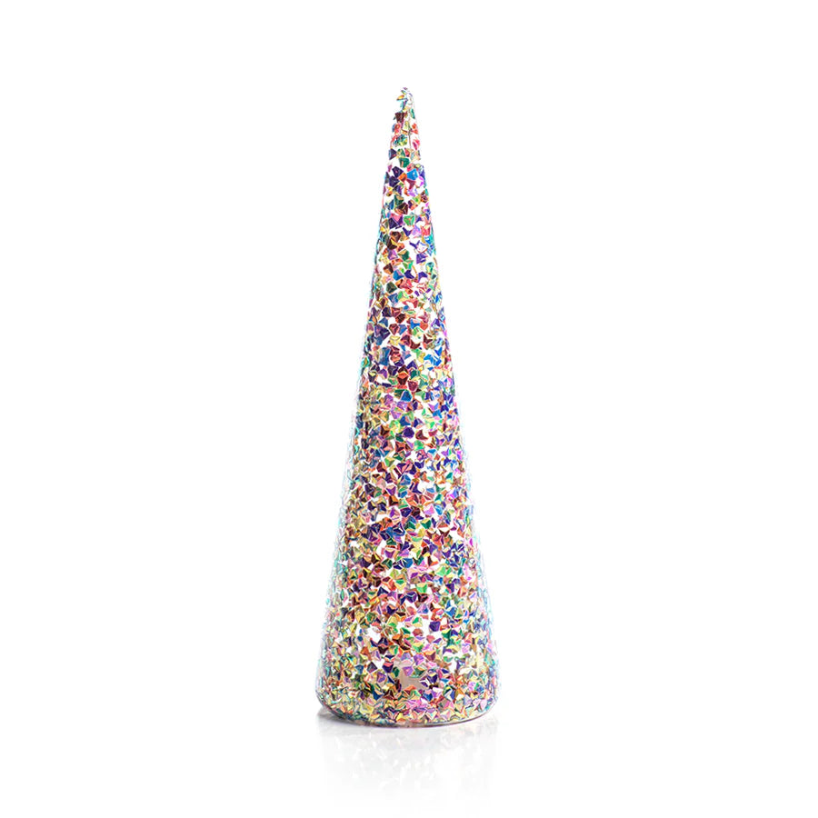 Multicolor Sequin LED Tree