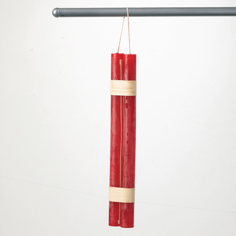 12" Hanging Timber Taper Candle