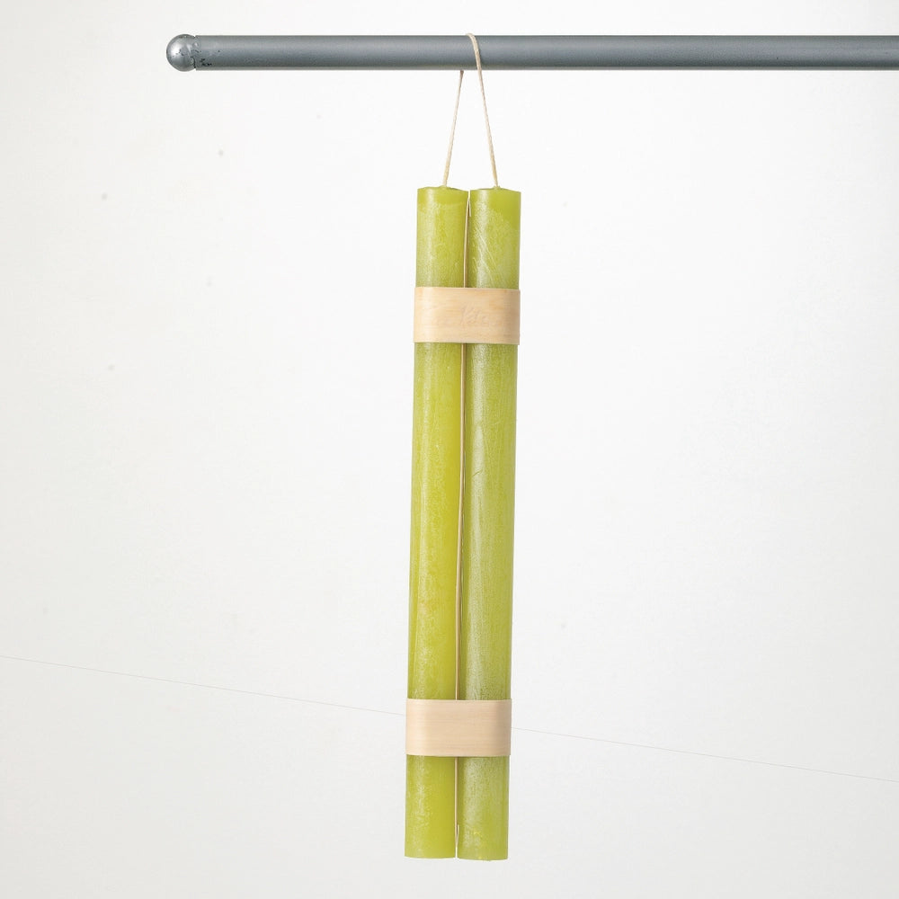 12" Hanging Timber Taper Candle