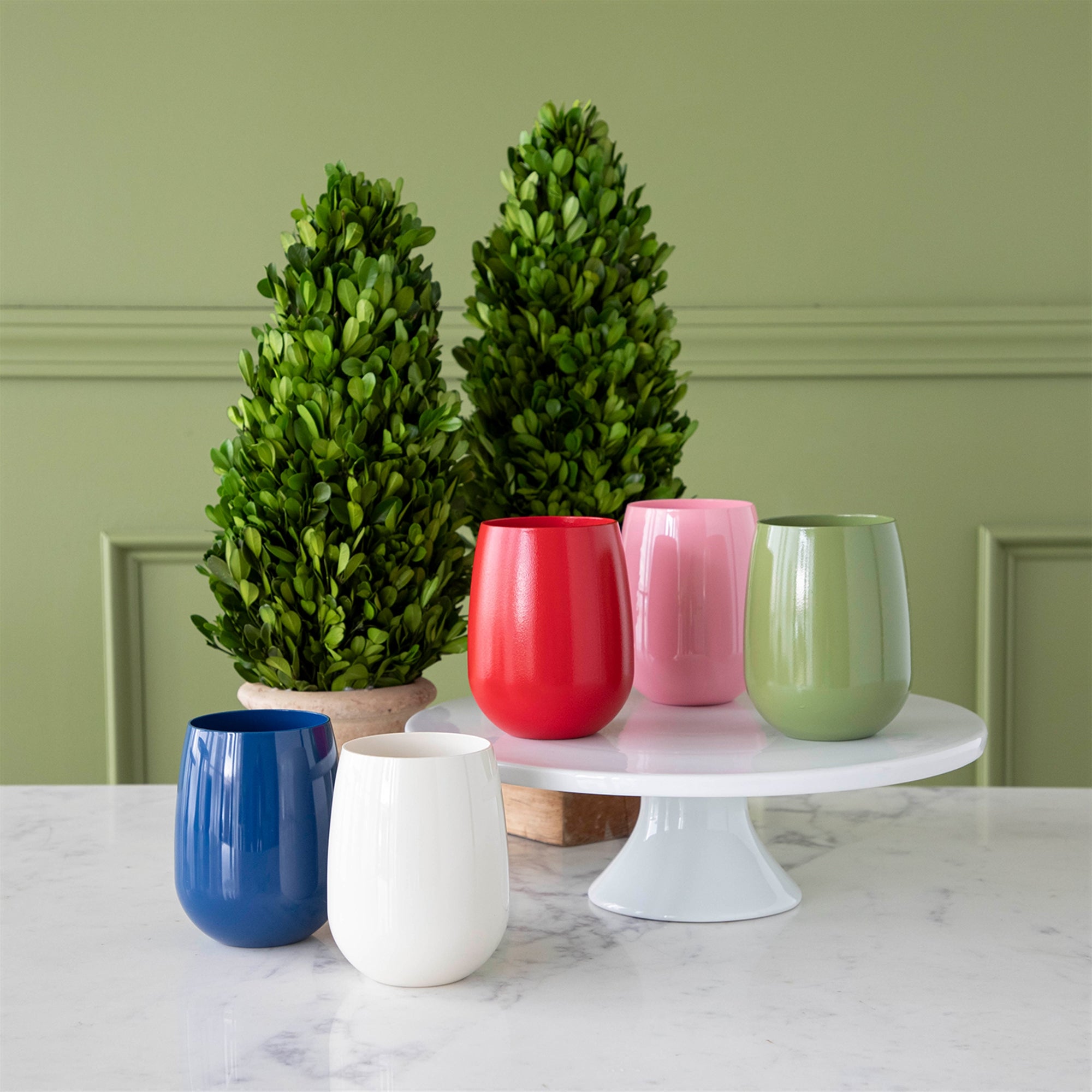 H&C Stemless Wine Glass