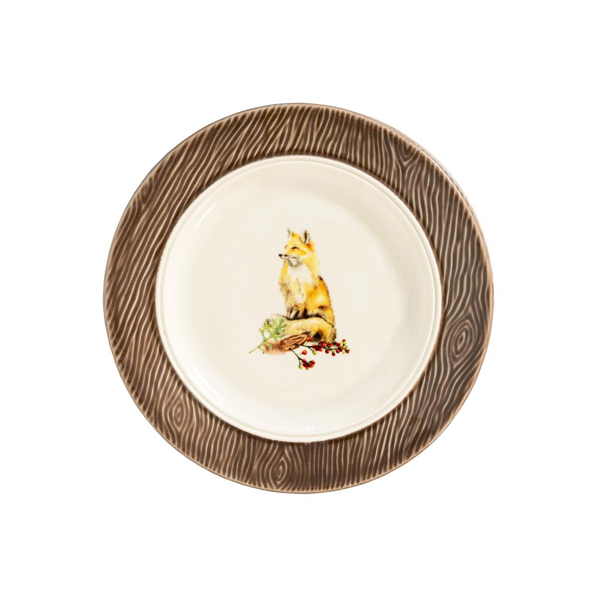 Forest Walk Animal Cocktail Plates Set of 4