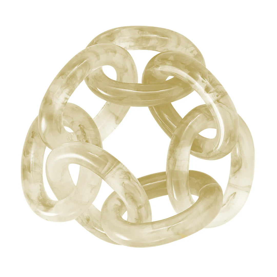 Chainlink Resin Napkin Ring | Set of 4