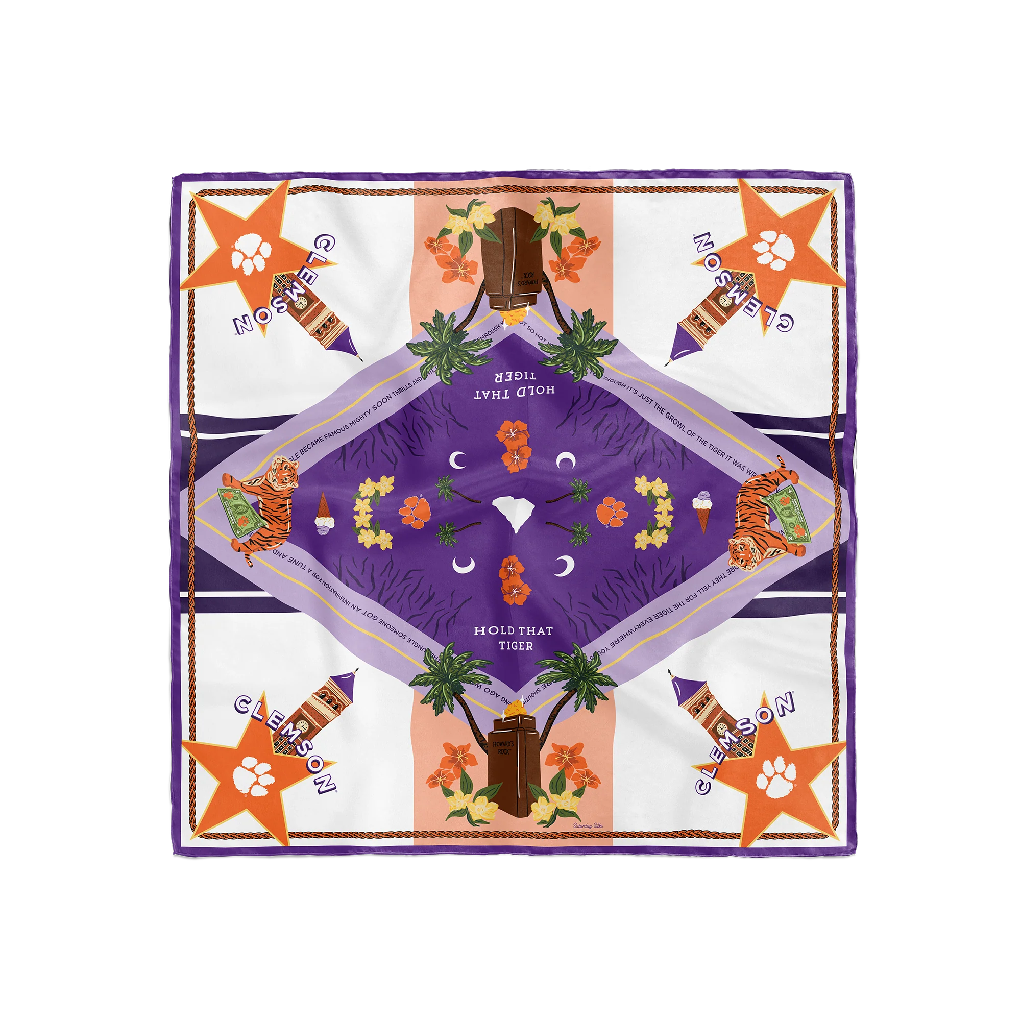 Clemson Tigers Saturday Scarf