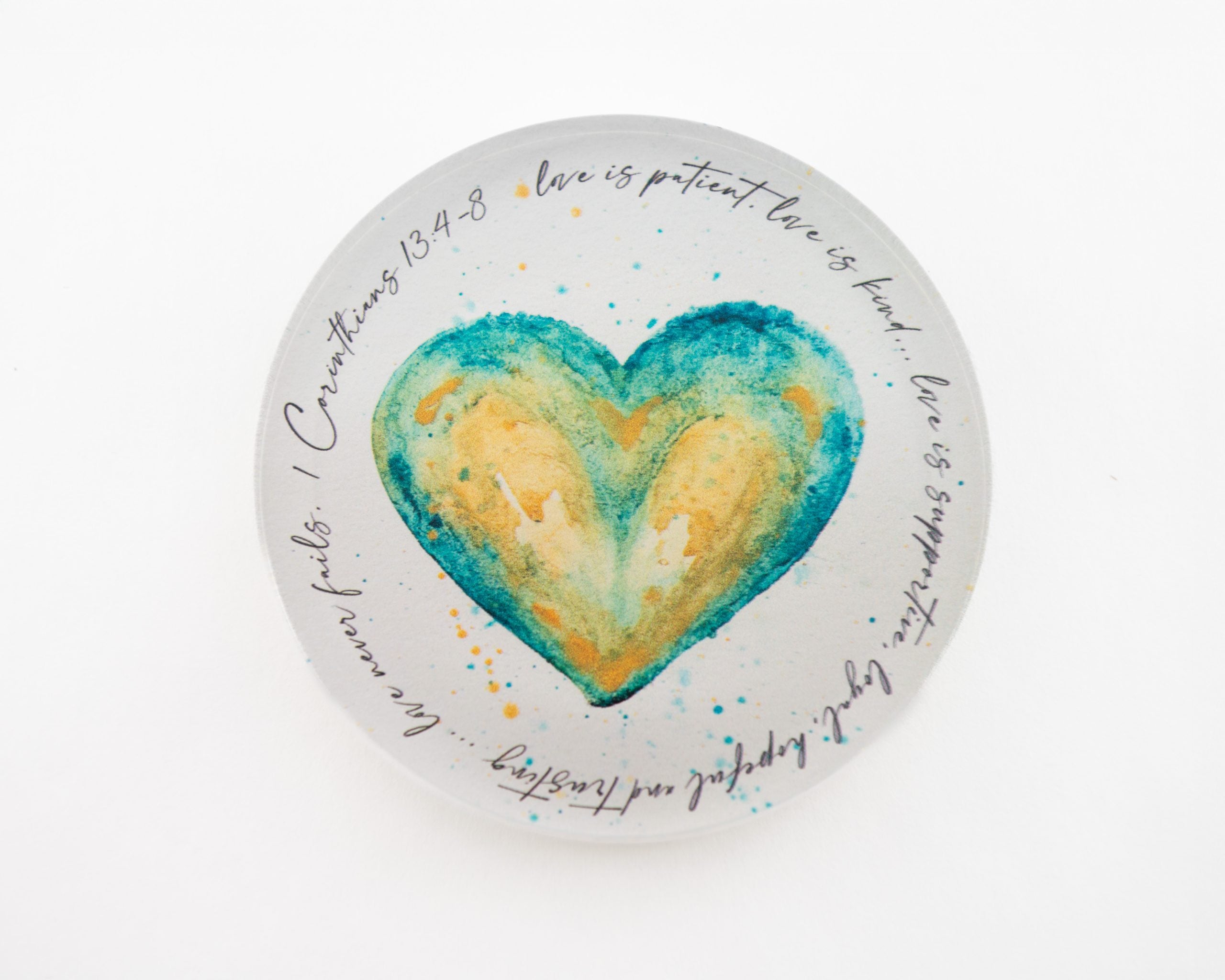 Acrylic Art Coaster