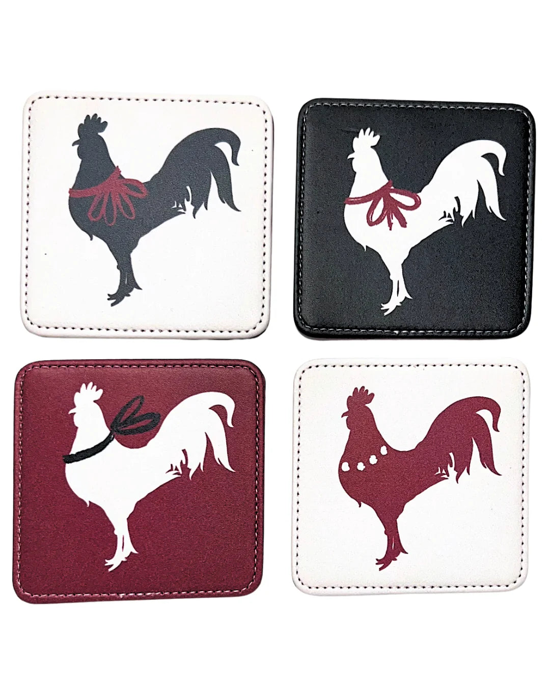 Spirit Gamecock Coasters | Set of 4