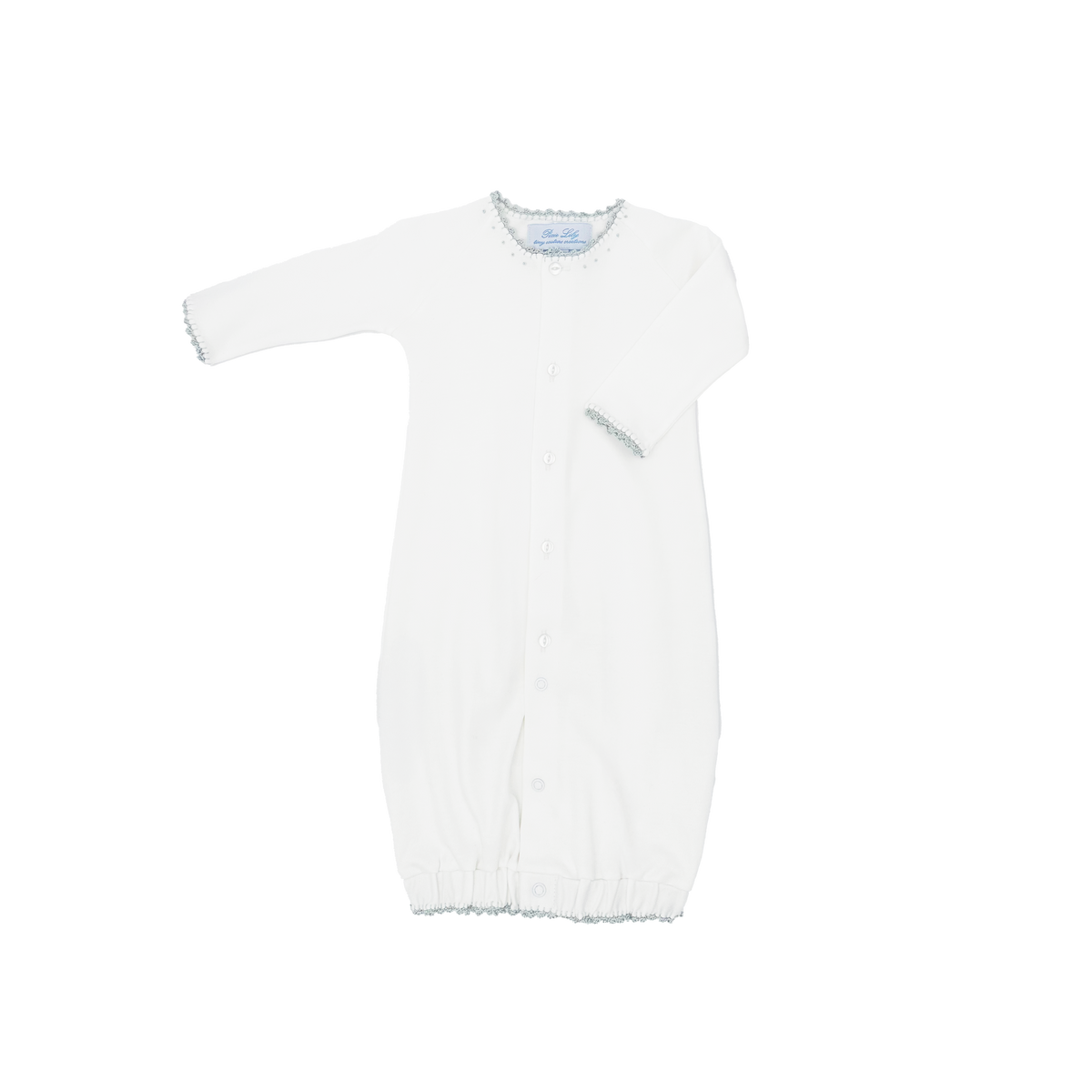 Blue Jersey Converter Gown