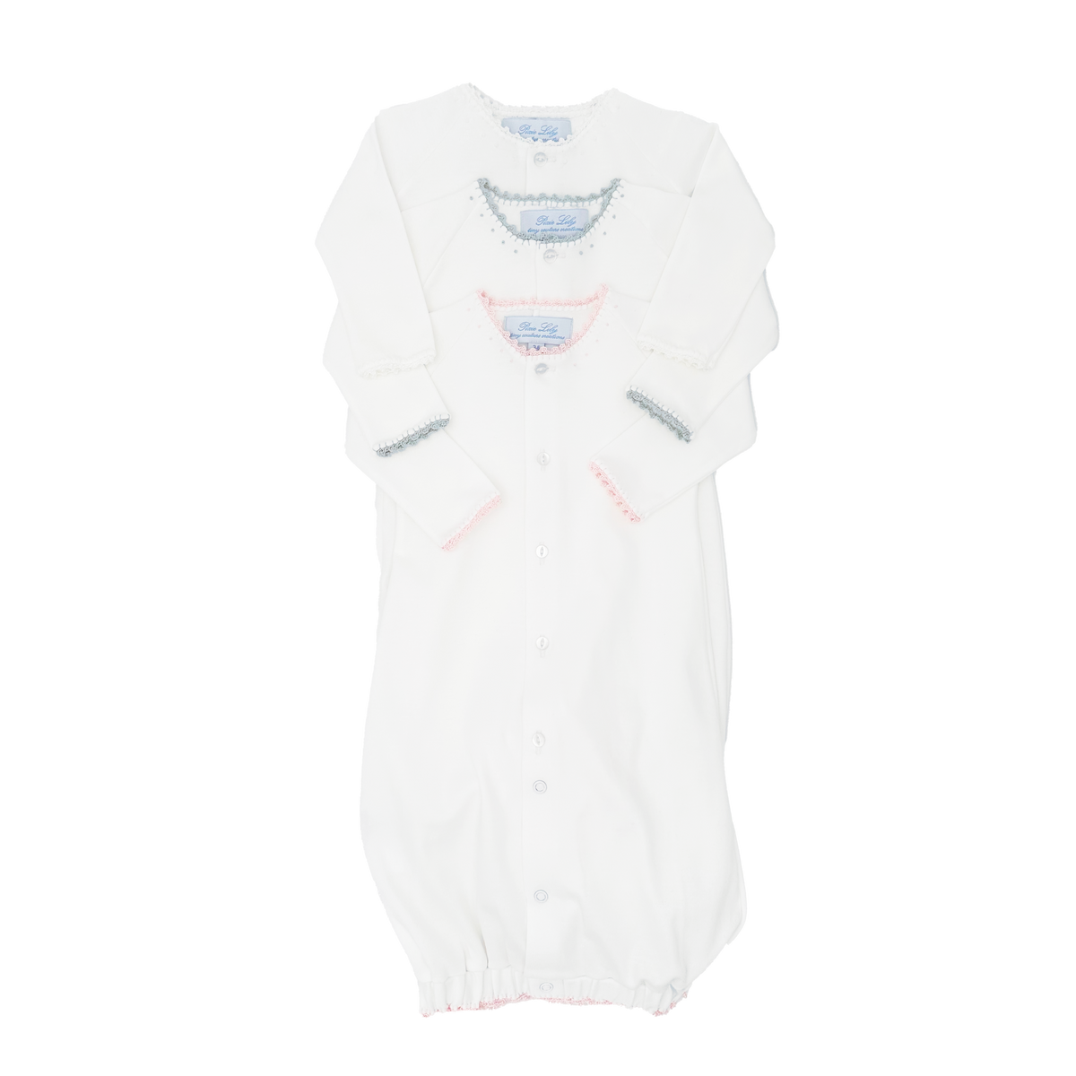 White Jersey Converter Gown