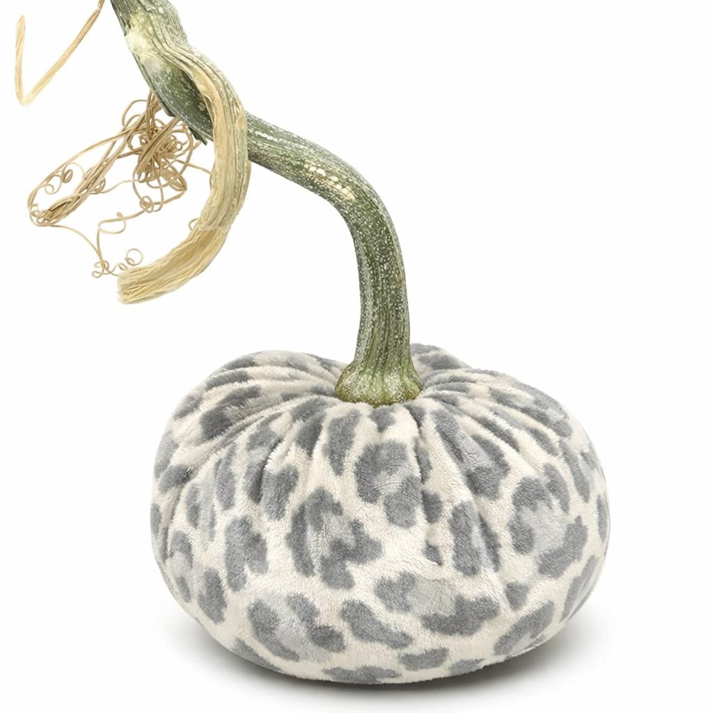 10" Velvet Pumpkin
