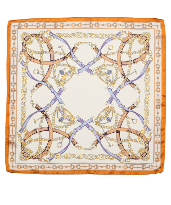 Printed Silky Bandana Scarf