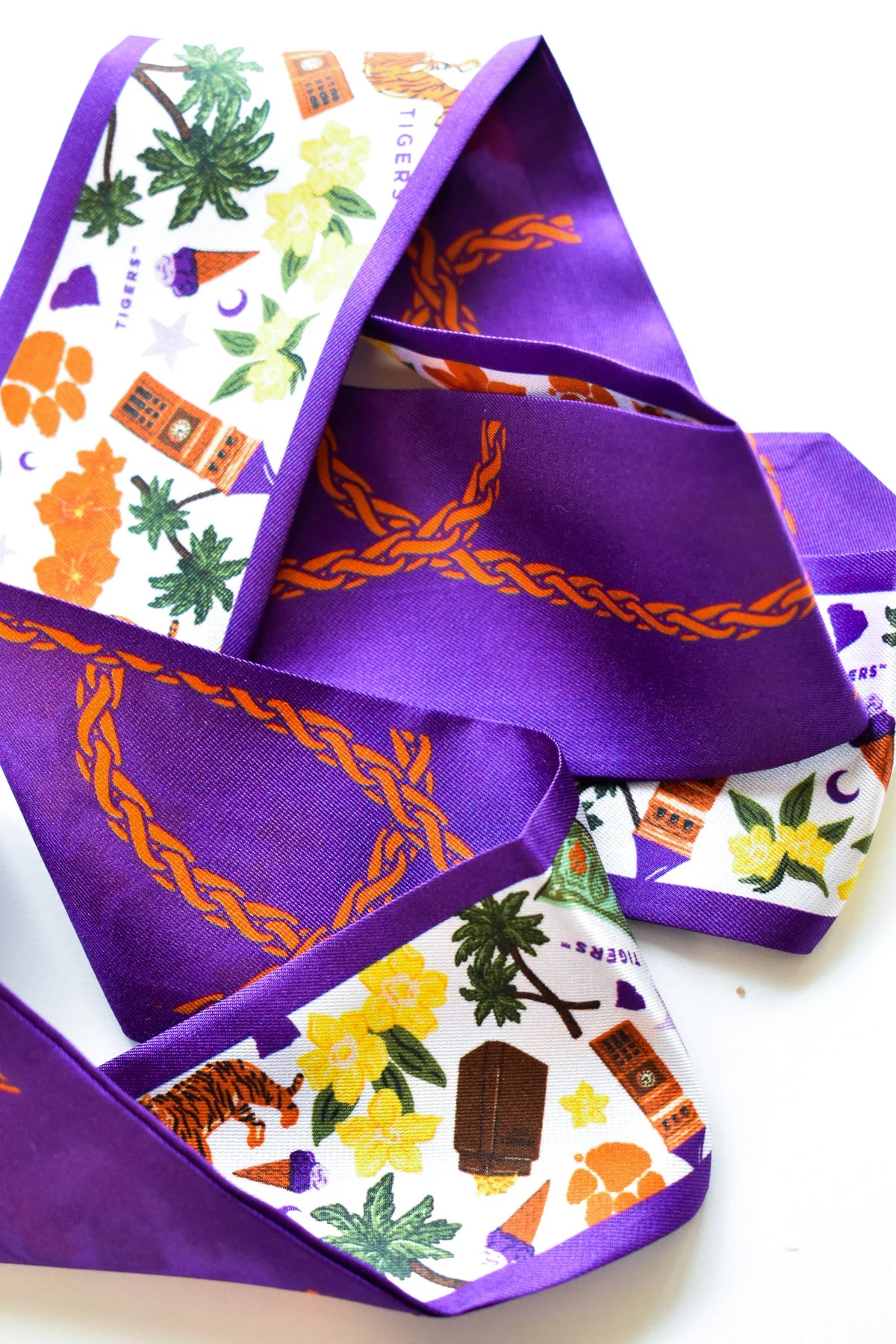 Clemson Tigers Skinny Scarf