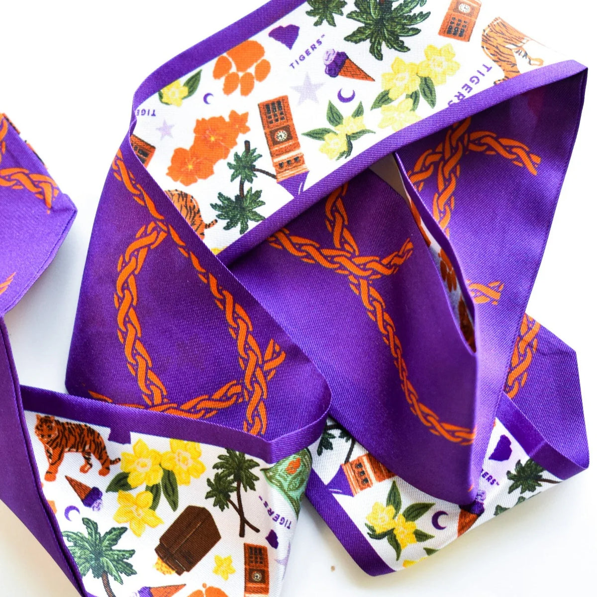 Clemson Tigers Skinny Scarf