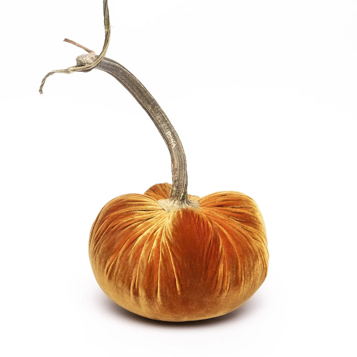 11" Velvet Pumpkin