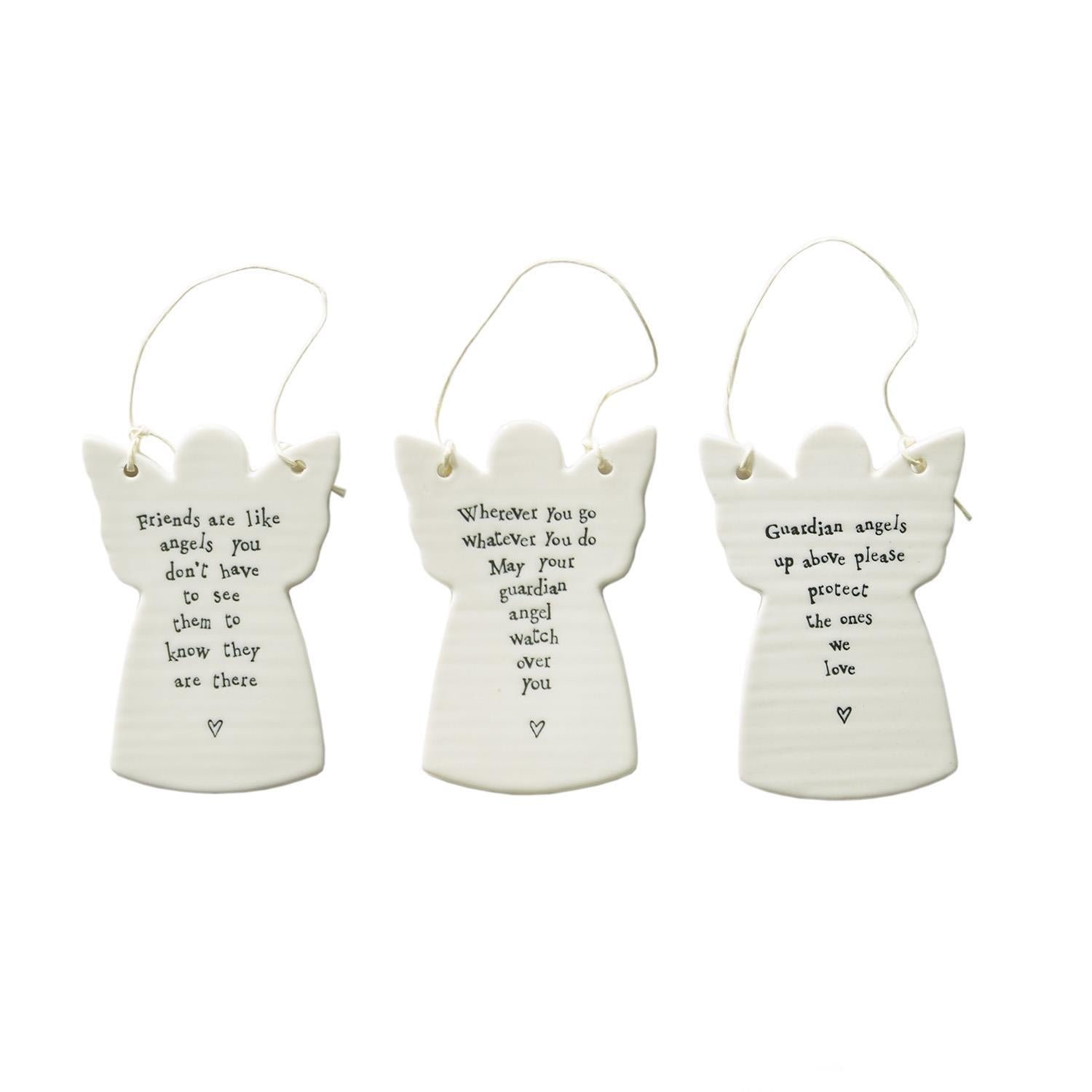 Angel Shaped Heart Ornament