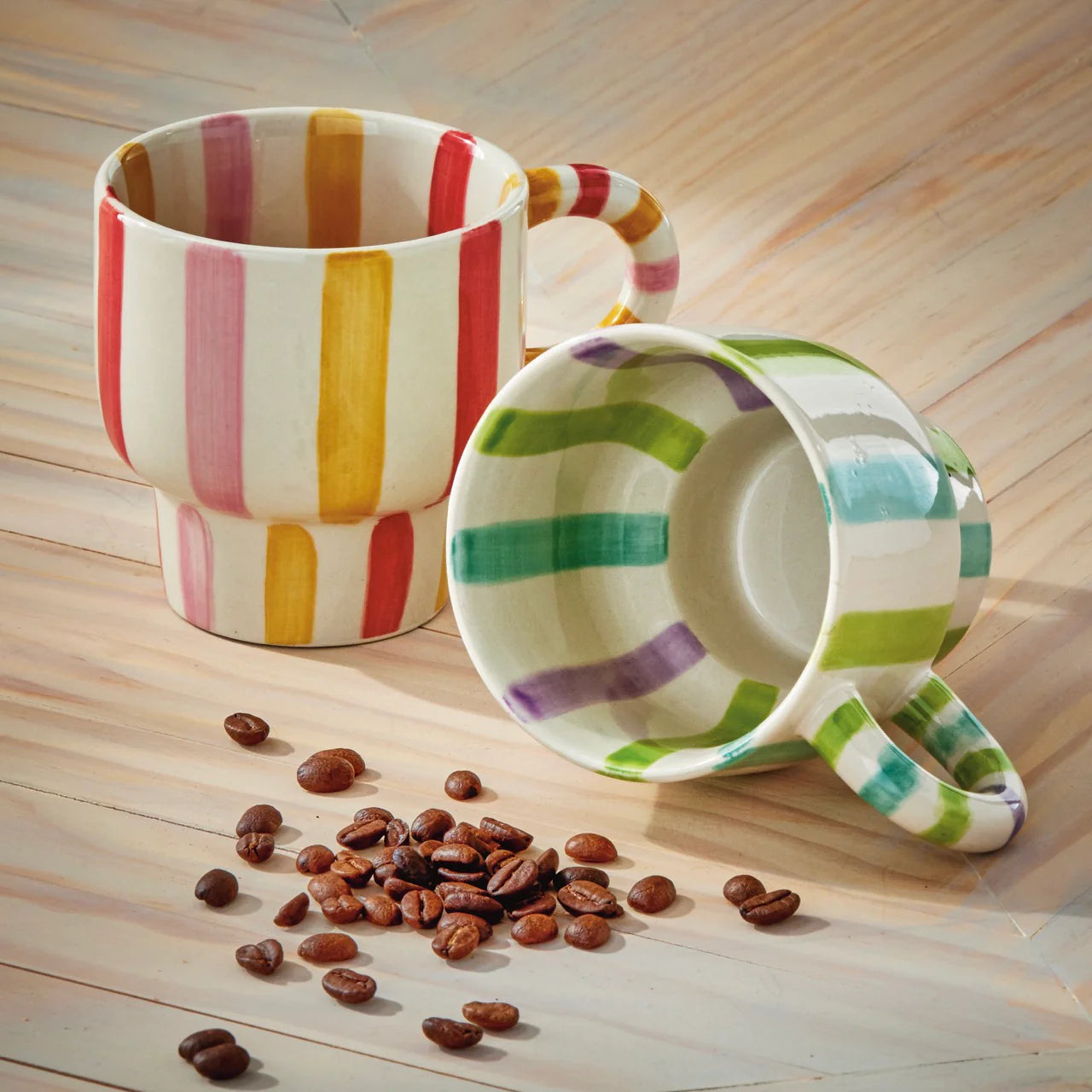 Ava Stripe Mug