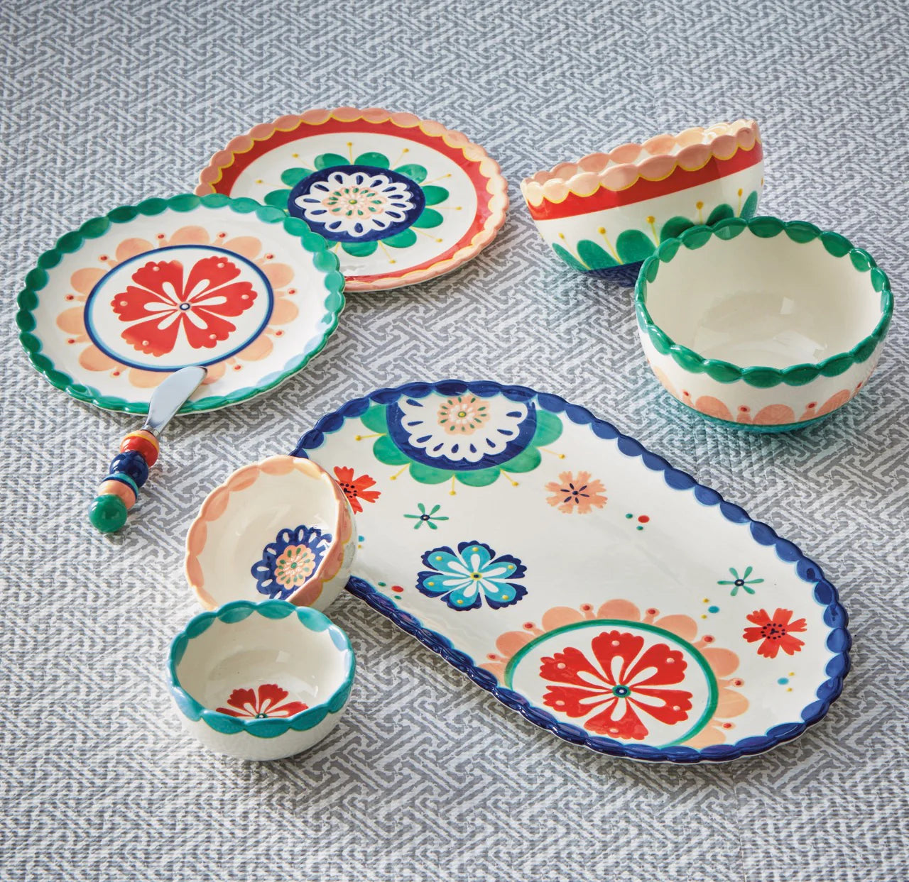 Eclectic Fun Dip Bowl