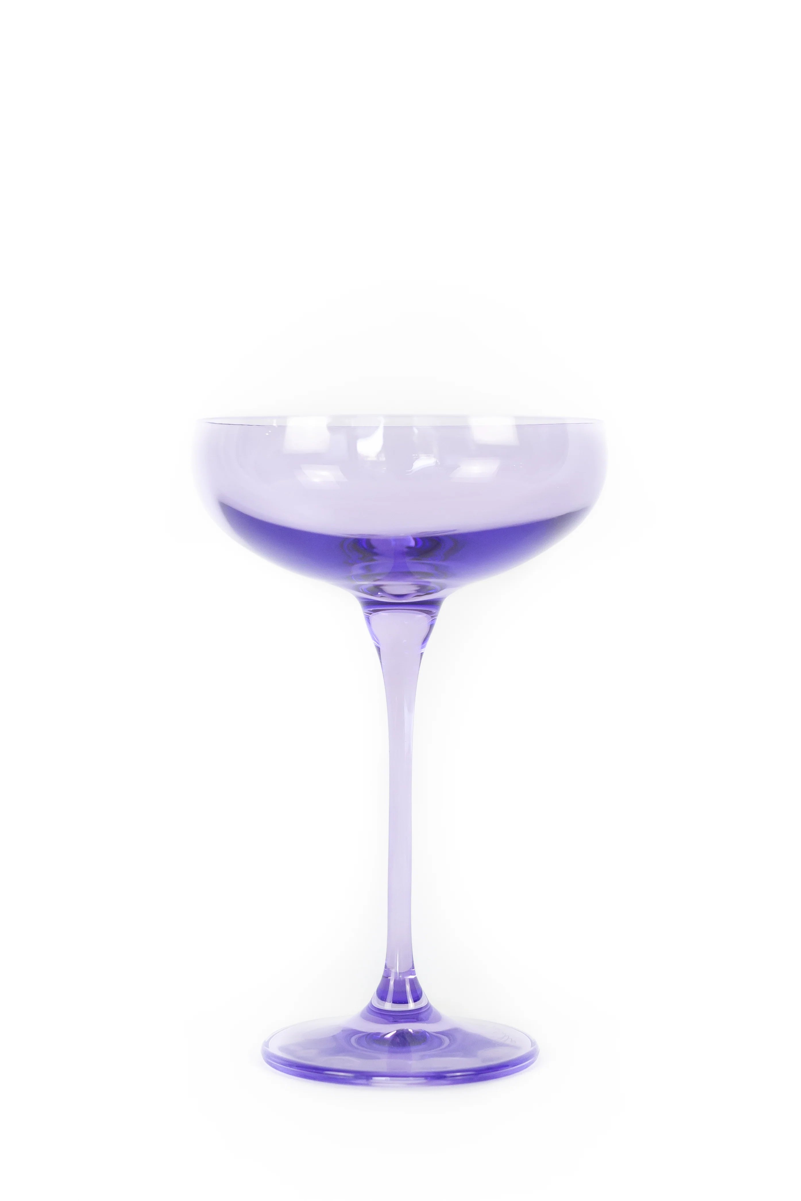 Estelle Champagne Coupe Stemware - Single - Lavender