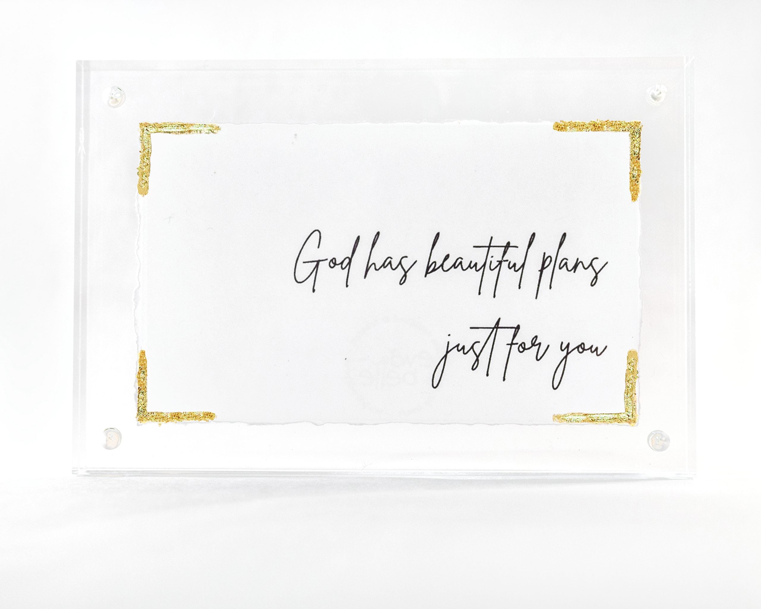 4x6 Acrylic Message Block