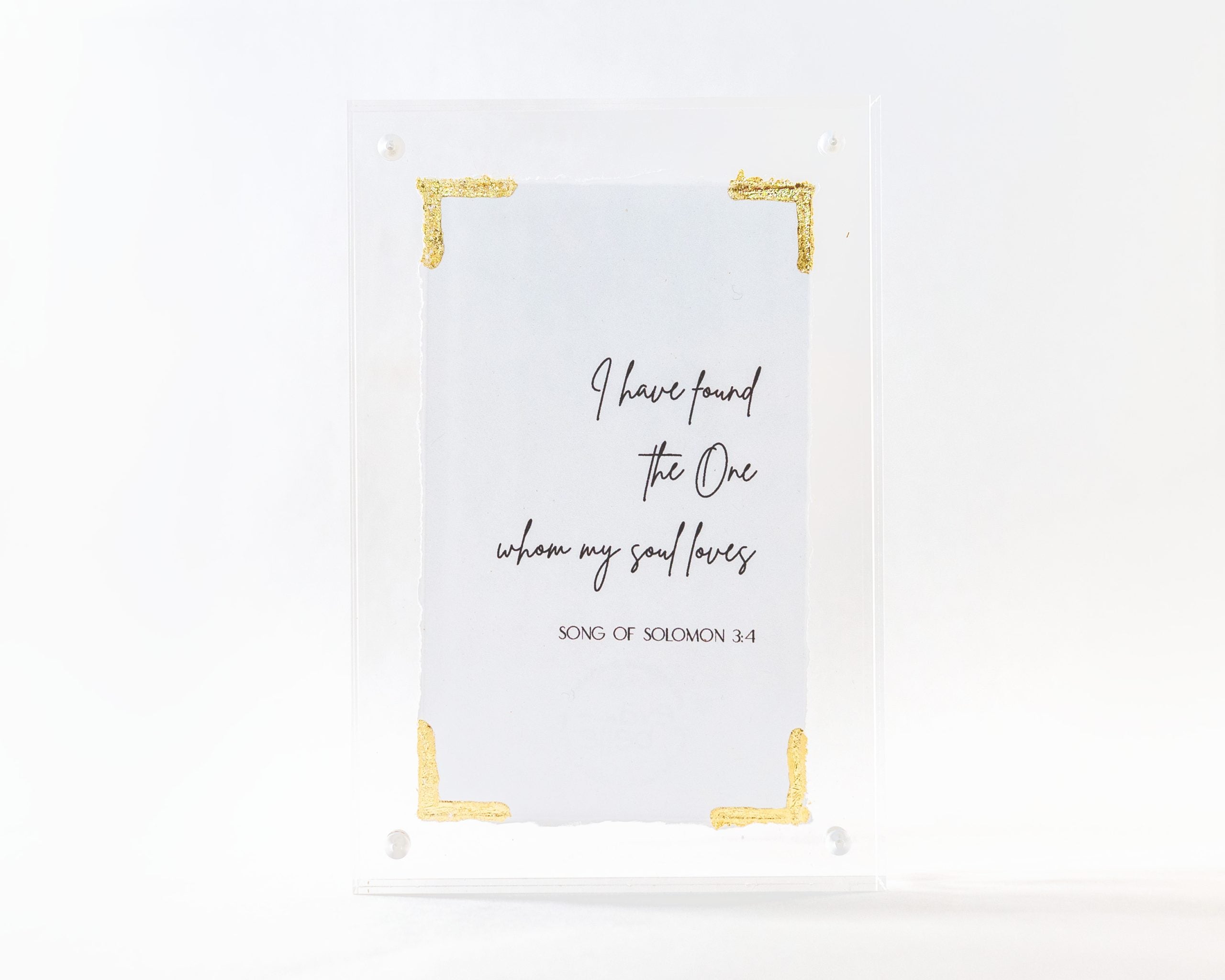 4x6 Acrylic Message Block