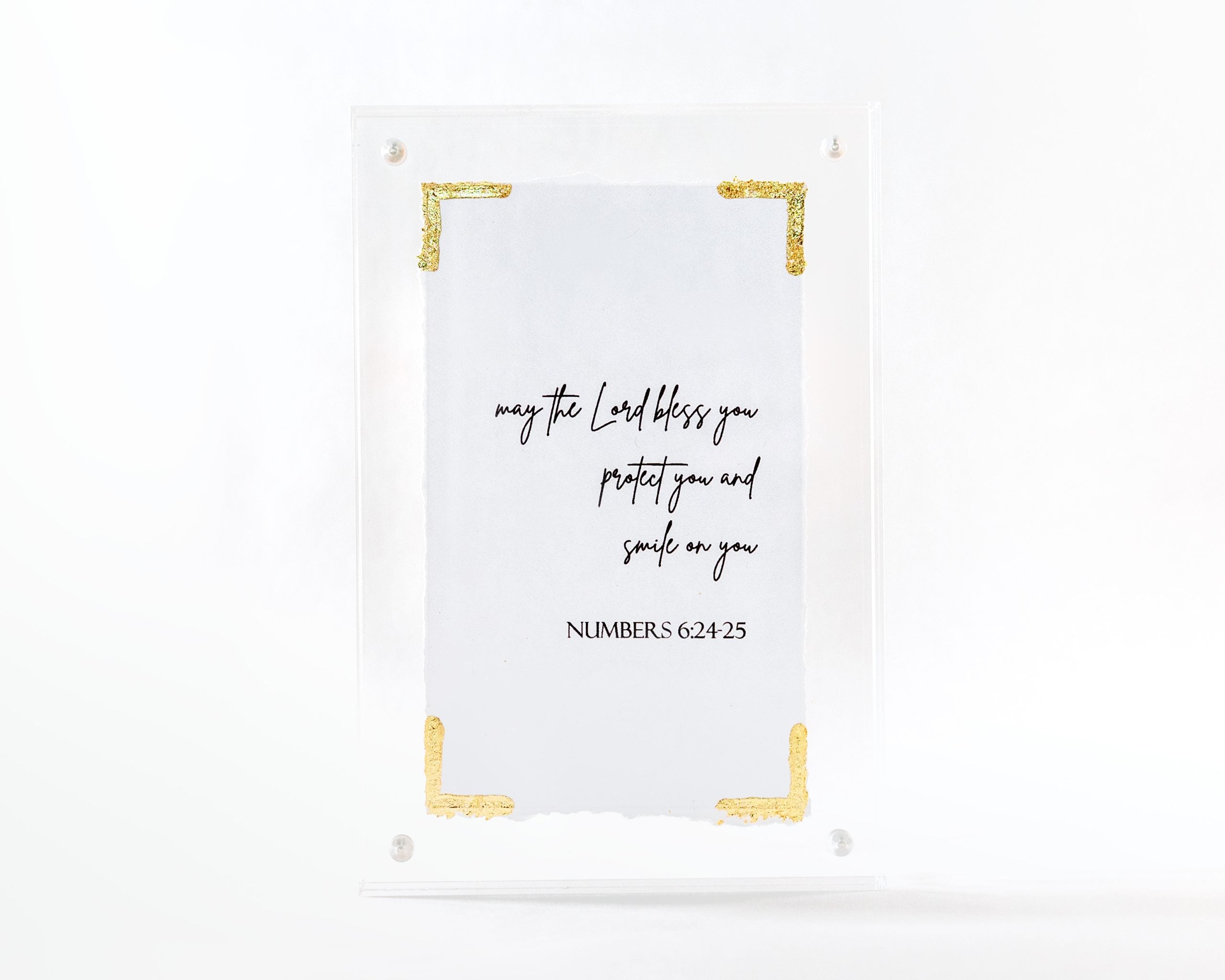 4x6 Acrylic Message Block