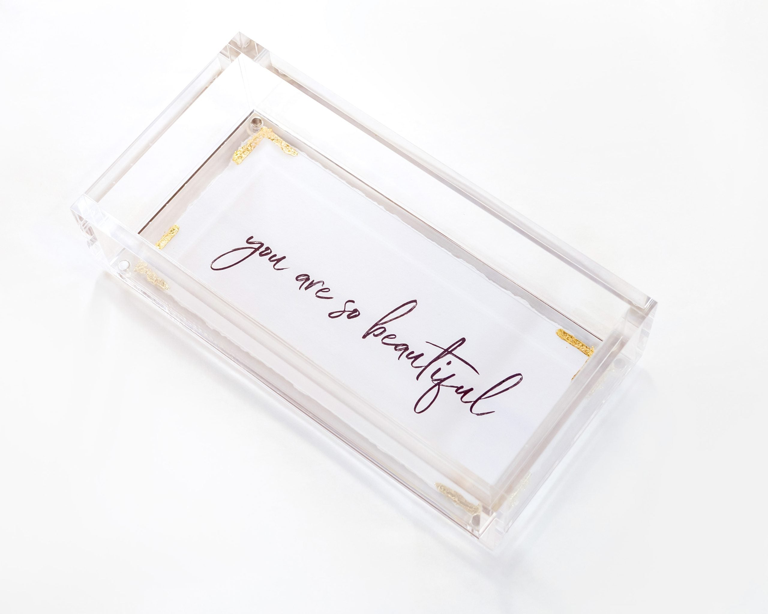 4x8 Acrylic Vanity Tray