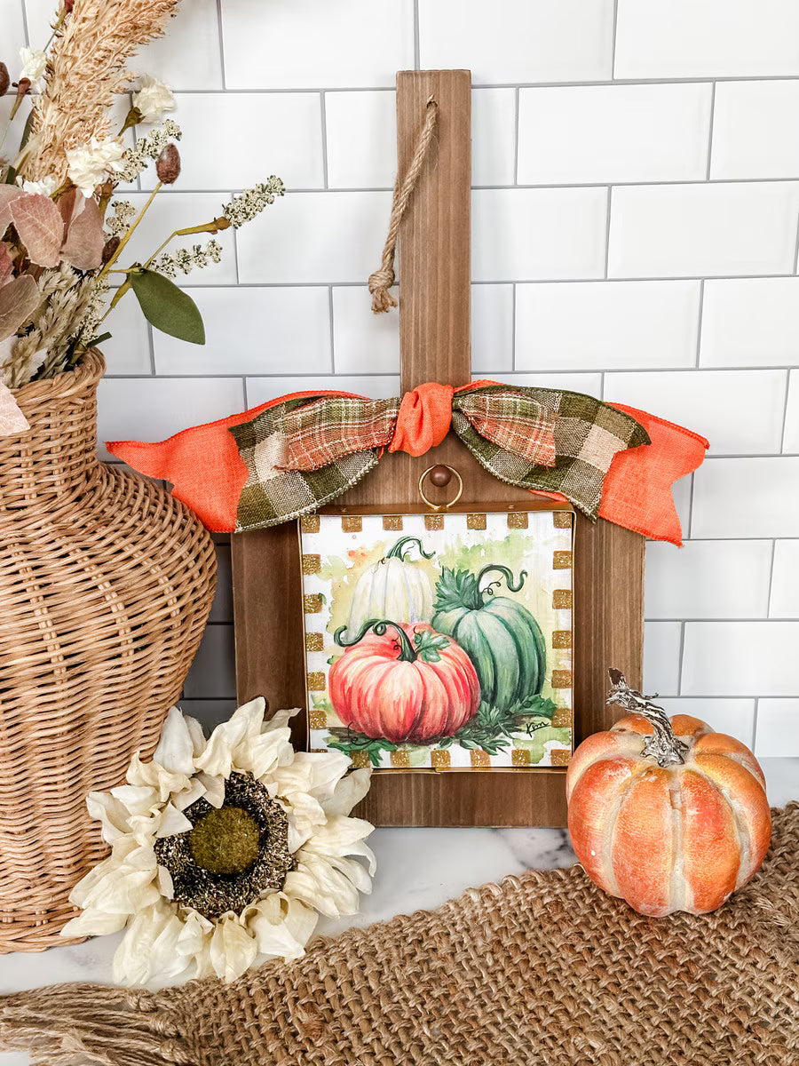 Pumpkin Trio Mini Art