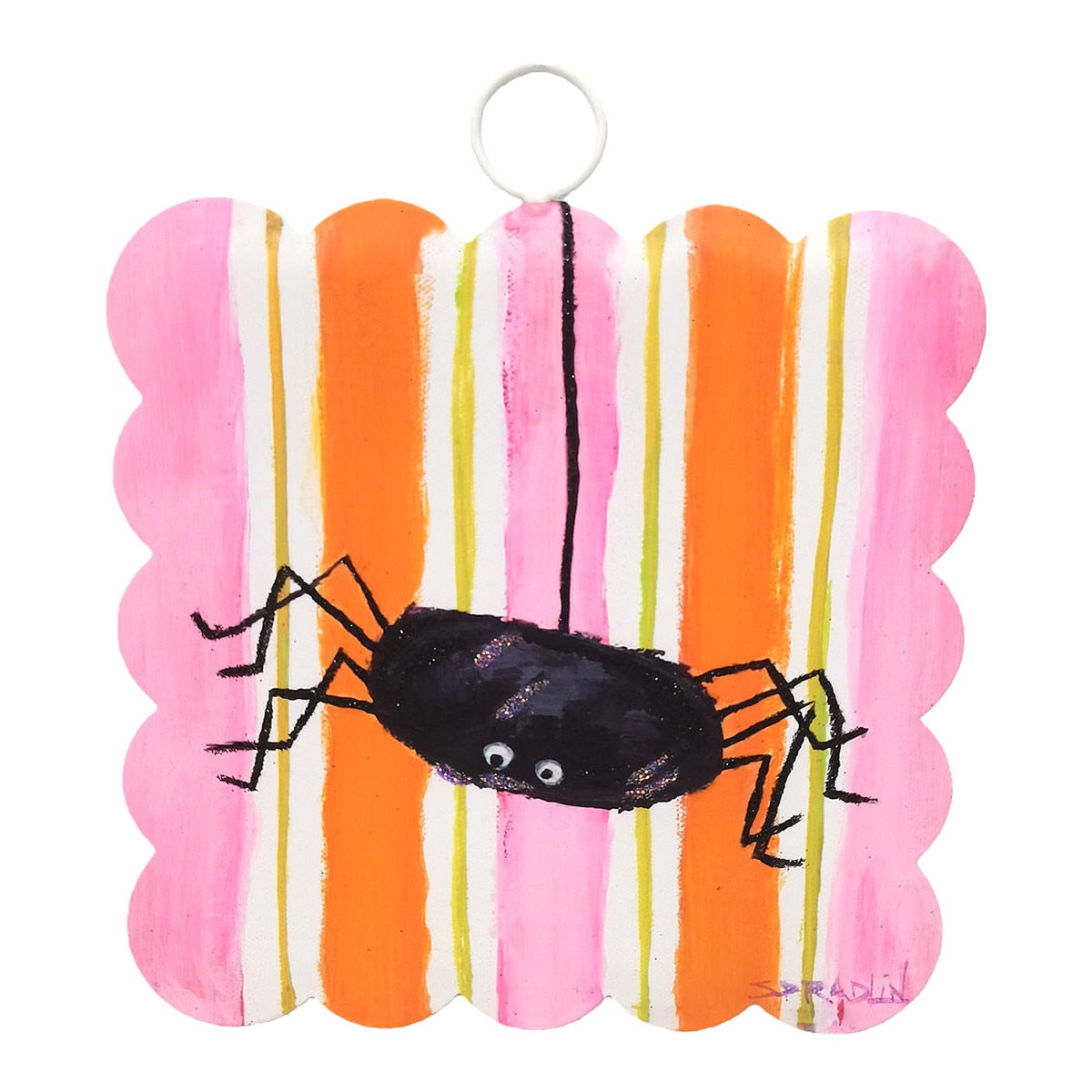 Whimsy Spider Mini Scallop Art