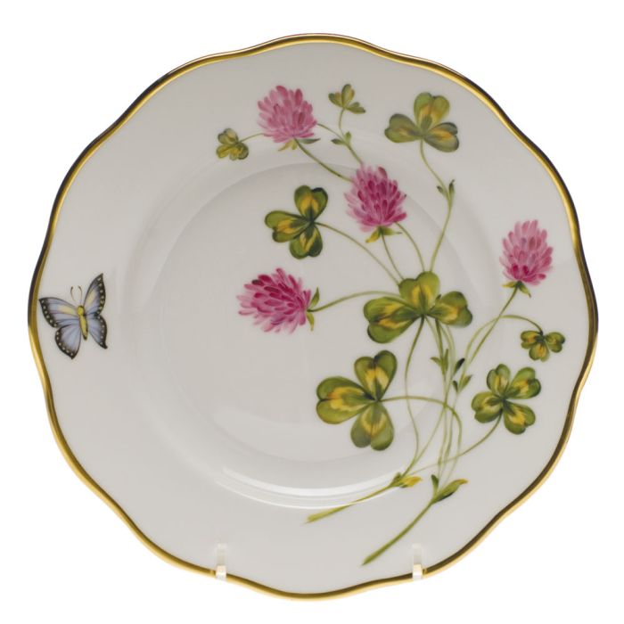 American Wildflowers - Red Clover Salad Plate