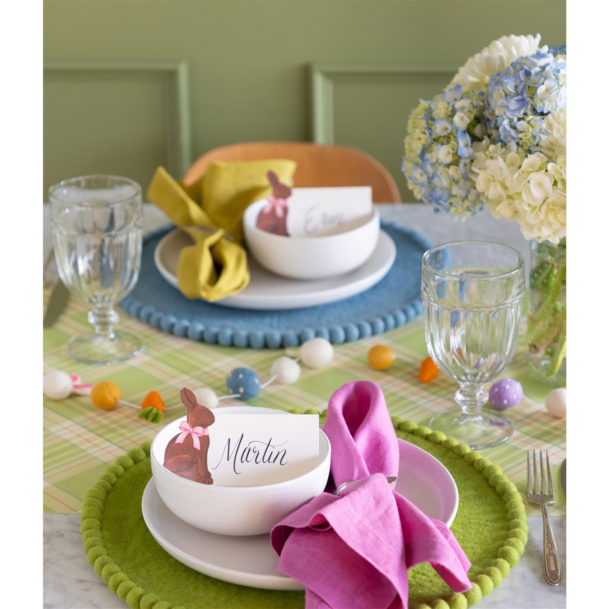 Pom Pom Felt Placemat