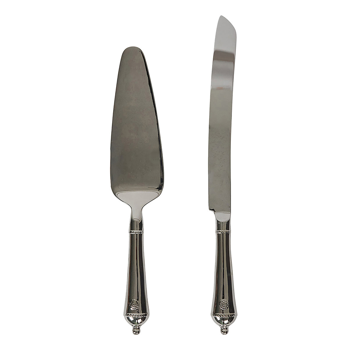 Berry and Thread Cake Knife and Server Set