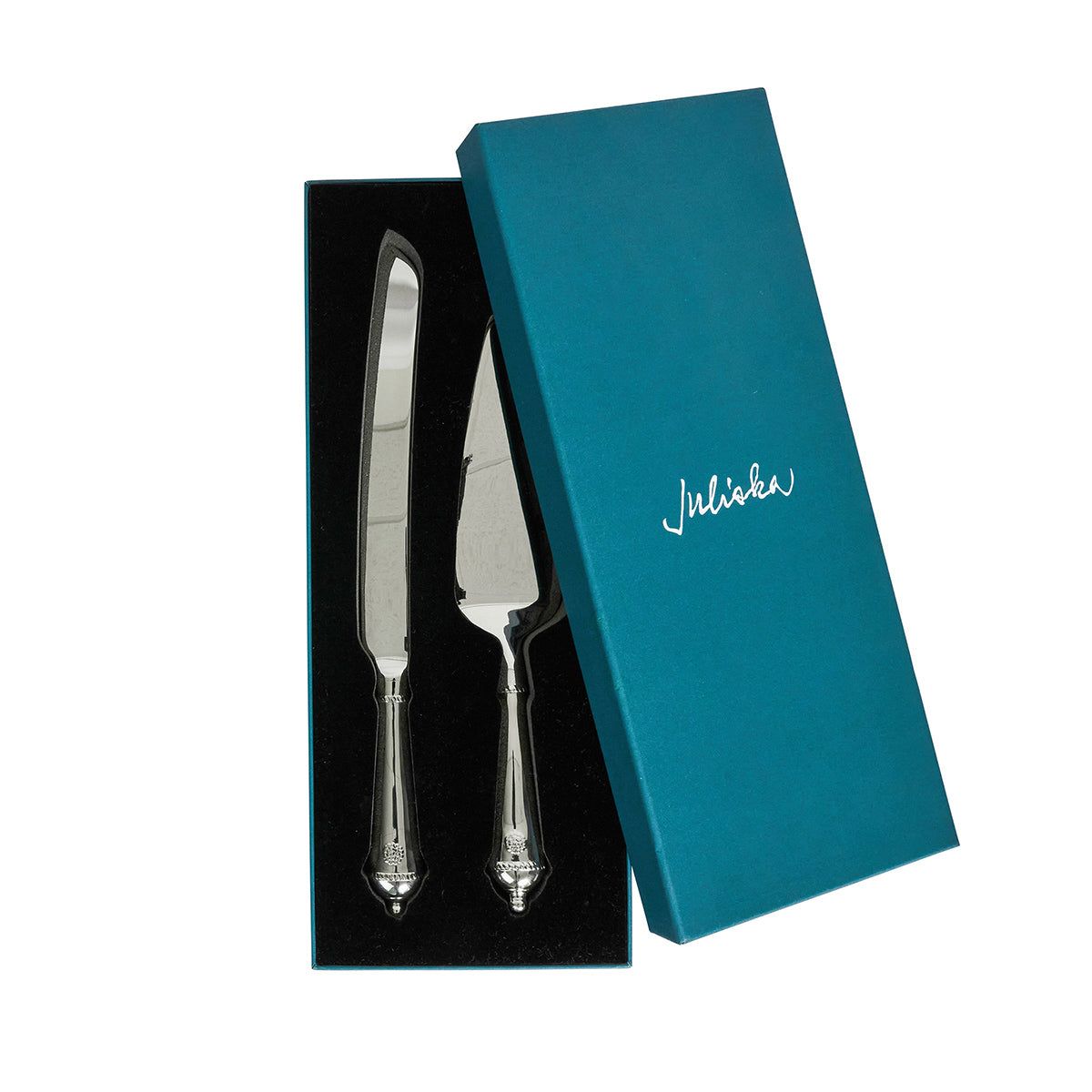 Berry and Thread Cake Knife and Server Set