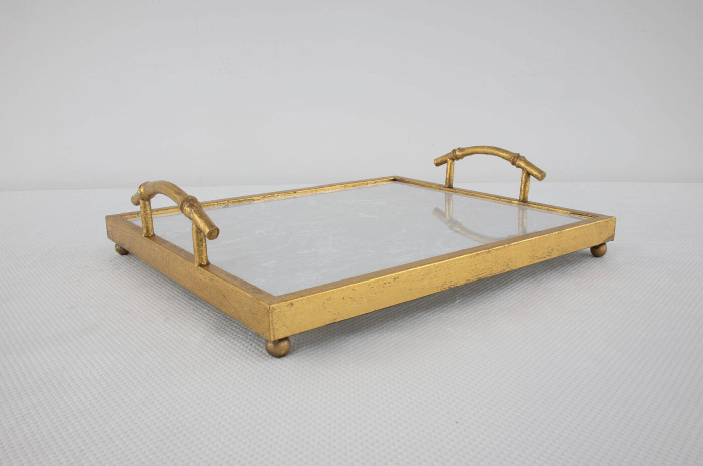 Marble and Gold Tray