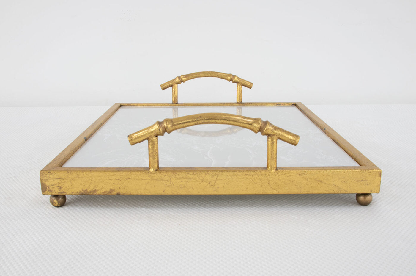 Marble and Gold Tray