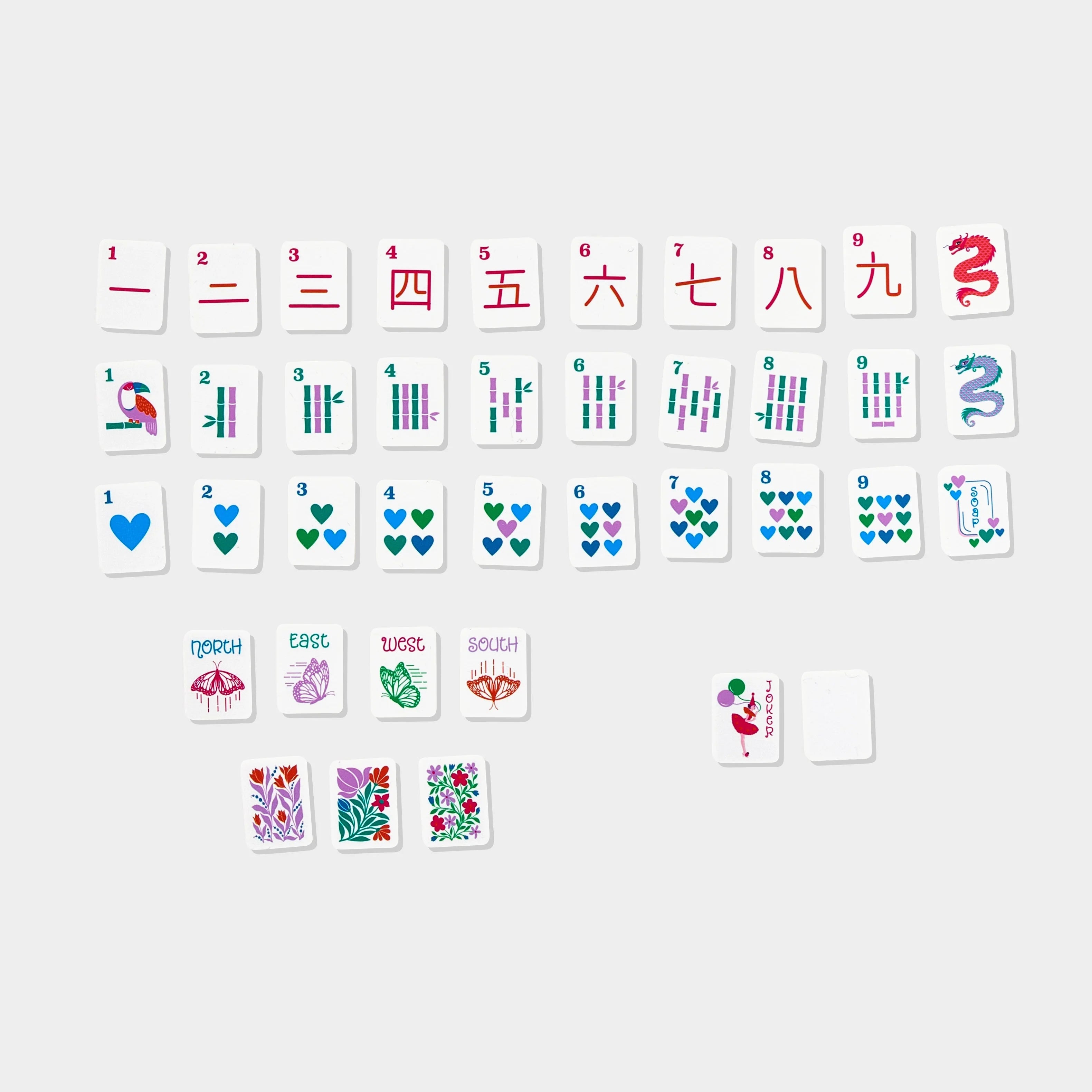 Rackin' Rosie Edition Mahjong Set