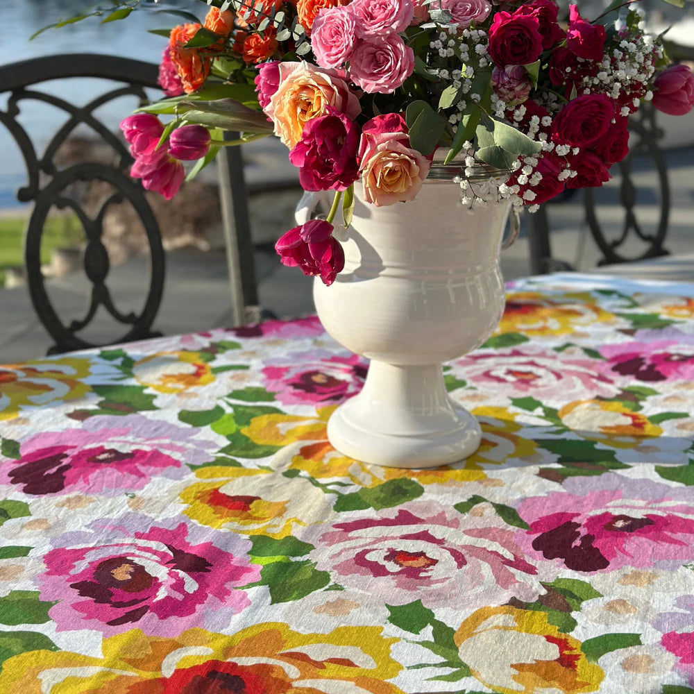Portofino Summer Garden Tablecloth