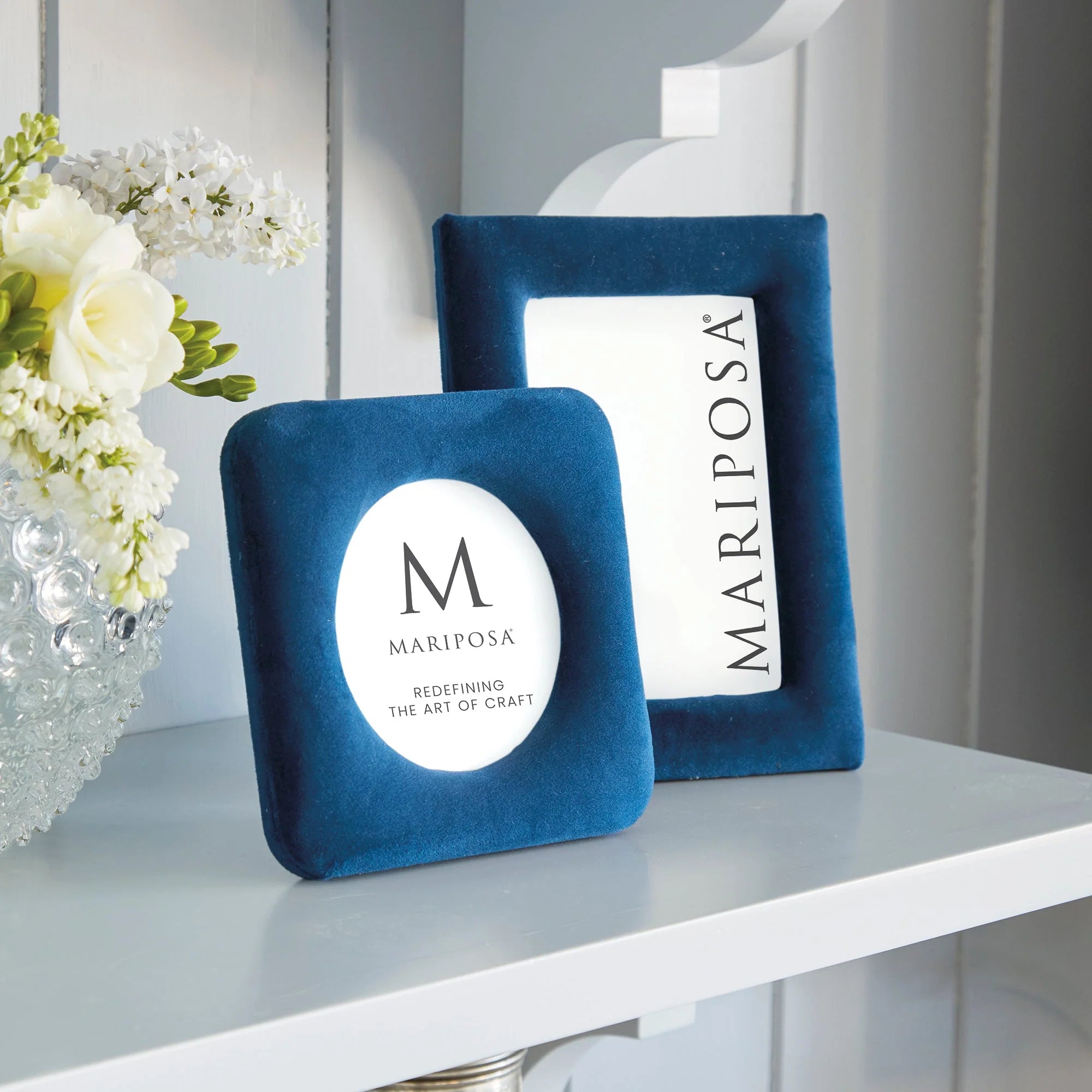 Lola Indigo Velvet 4x6 Velvet