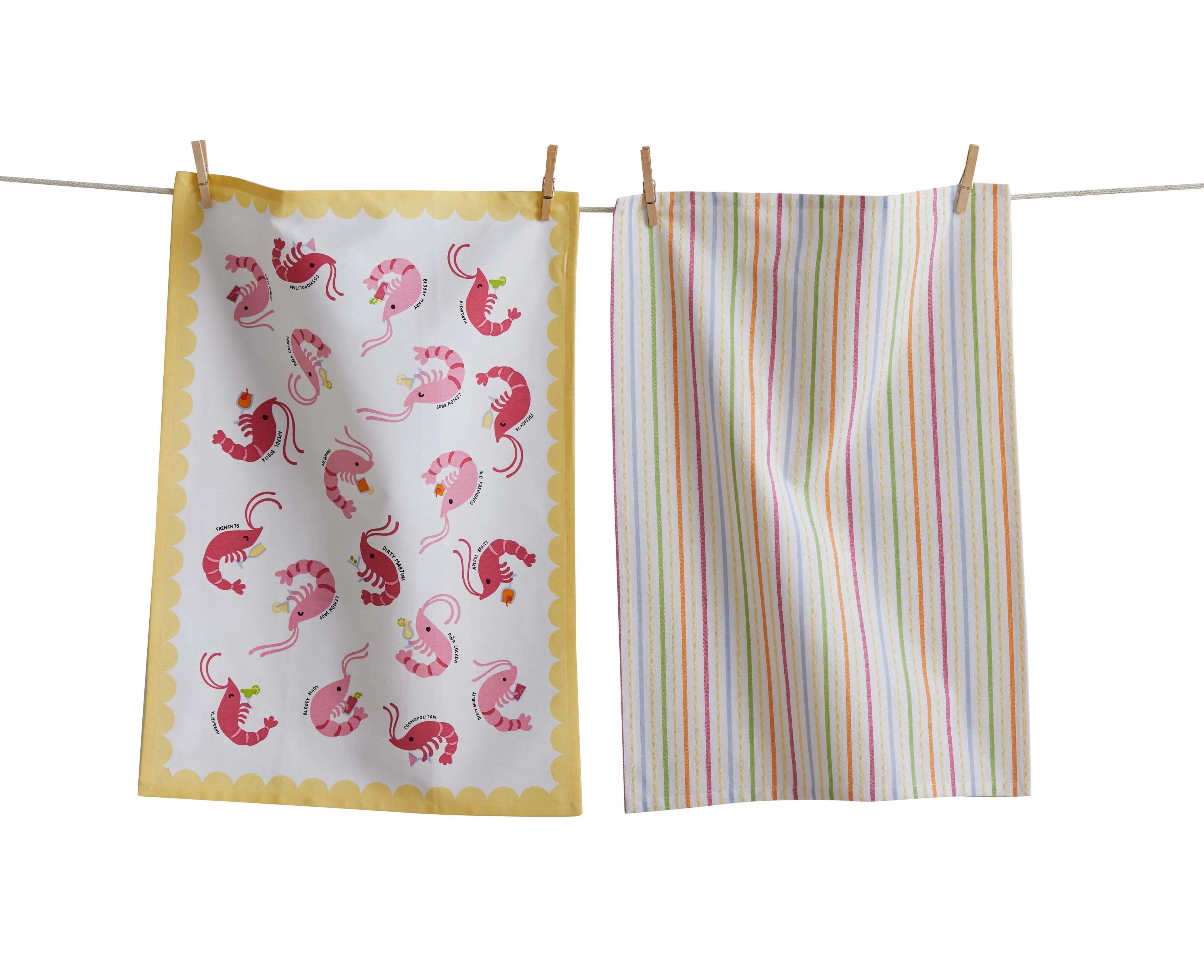 Shrimp Cocktail Dishtowel
